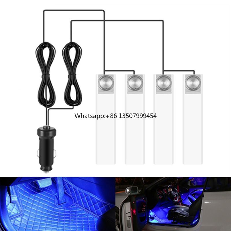Lighting Decoration - Lampka Atmosferyczna do Samochodu 12 V,