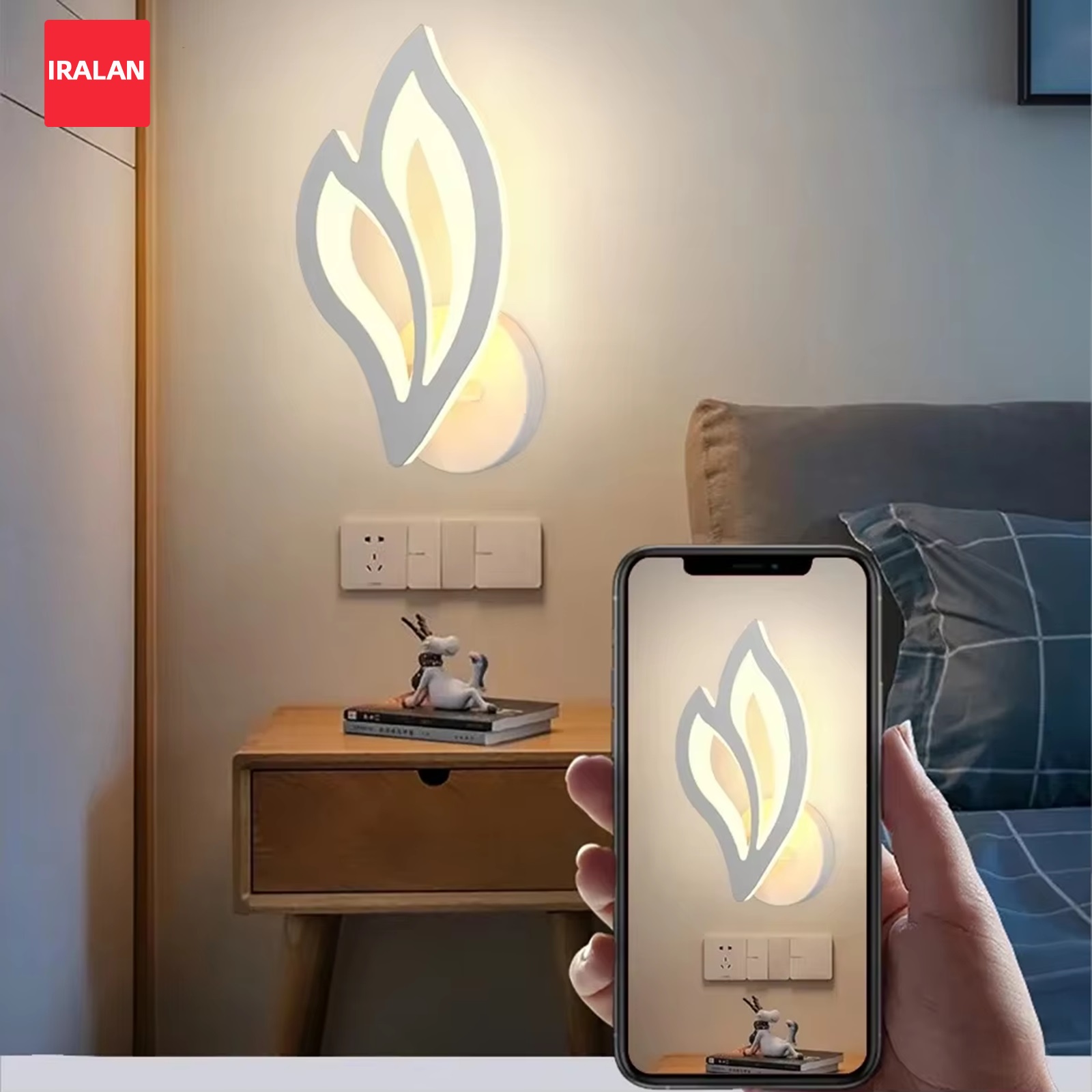 Lighting Home Decor Items - Kreatywna lampa ścienna LED w kształcie