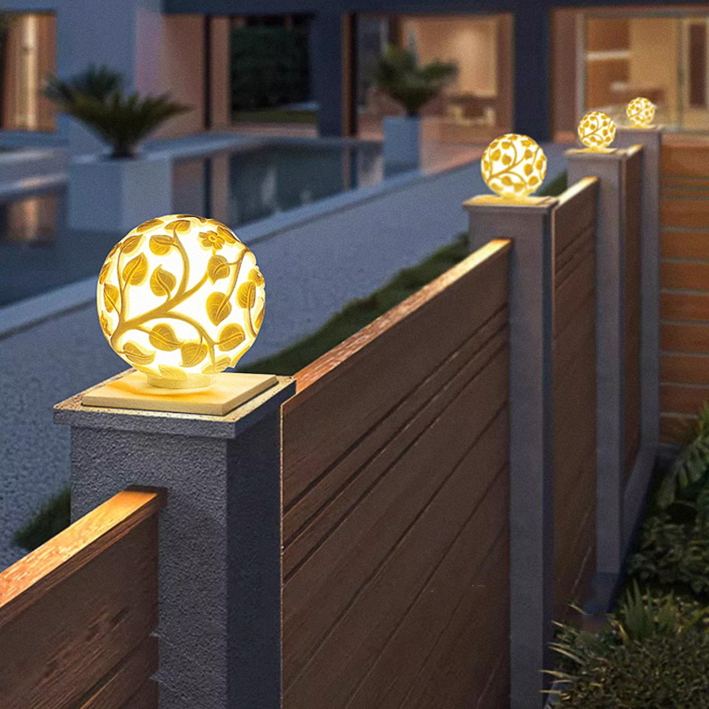 Decor Lighting Floor Lamps - Zewnętrzne lampy słupkowe, solarne lampy słupkowe