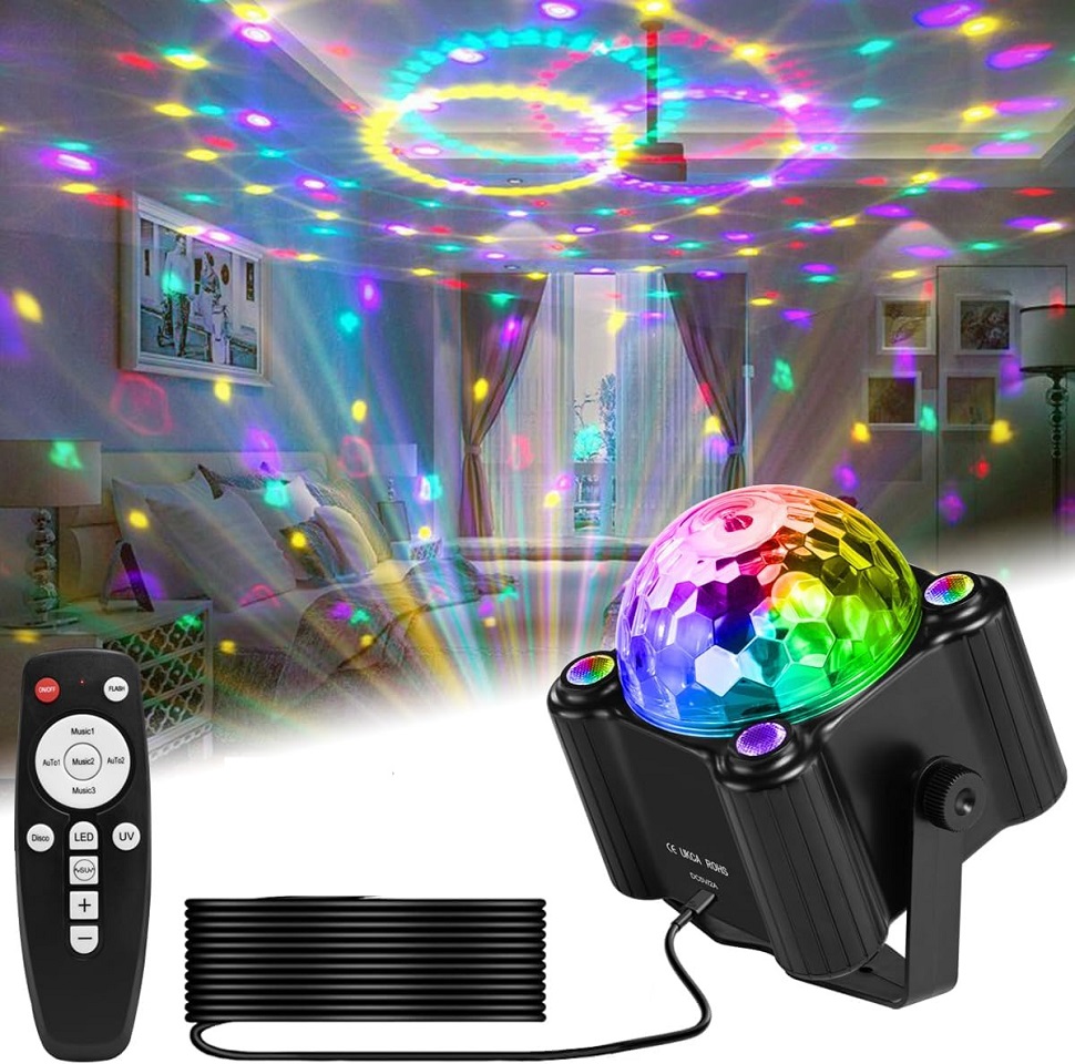 Lighting Effect Home Decor - Oświetlenie imprezowe Dj Disco Ball Lights