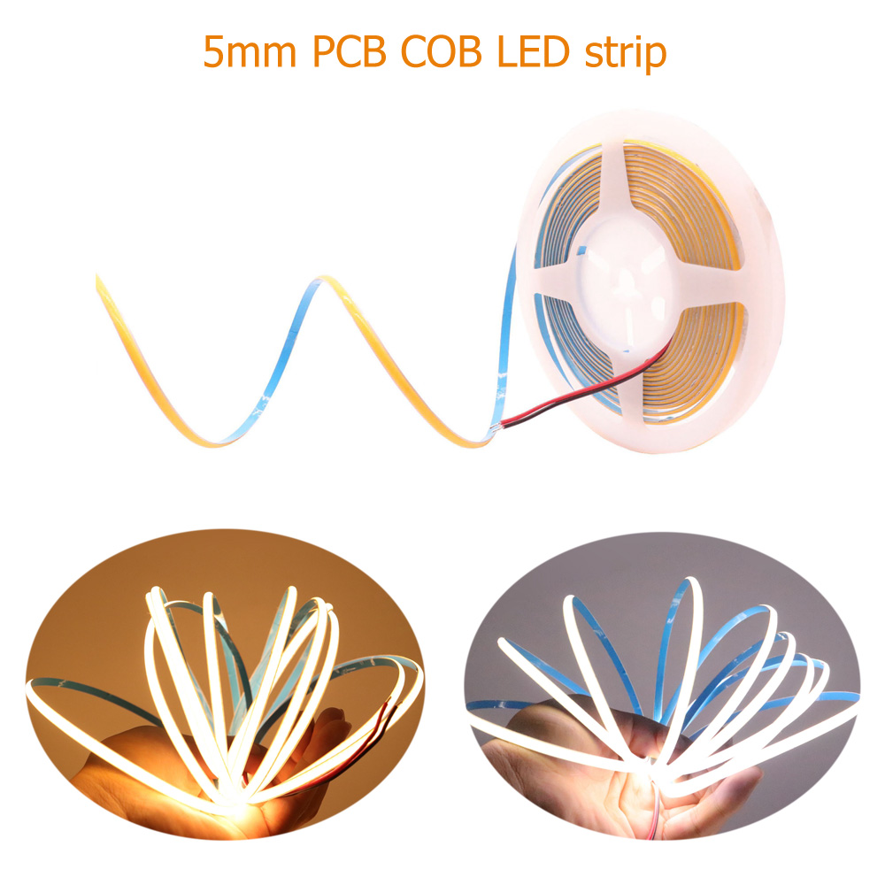 Lighting Decor And More - 5mm pasek COB LED 384 leds/m