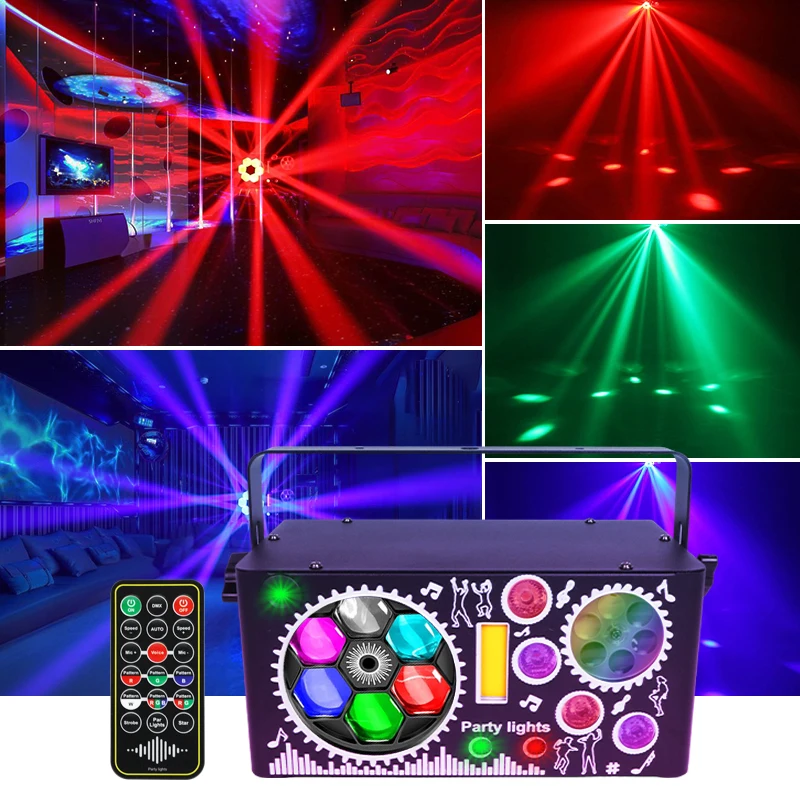 Lighting Effect Home Decor - Projekcja laserowa LED Oświetlenie sceniczne RGBW