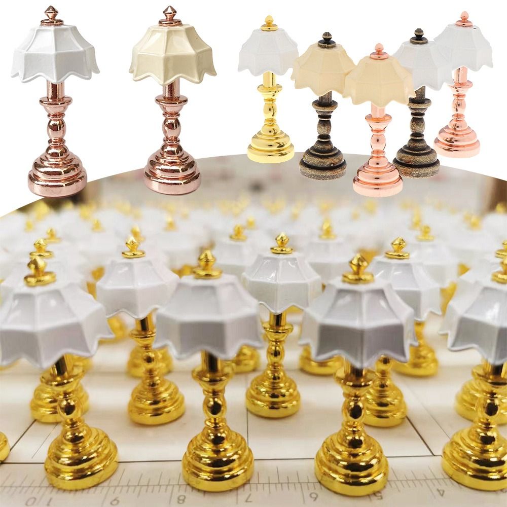 Decor Lighting Floor Lamps - Akcesoria do domku dla lalek 1:12,