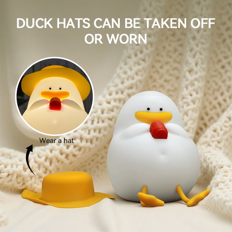 Decor Lighting Table Lamps - Lampka Nocna Happy Duck, Dotykowa Lampka