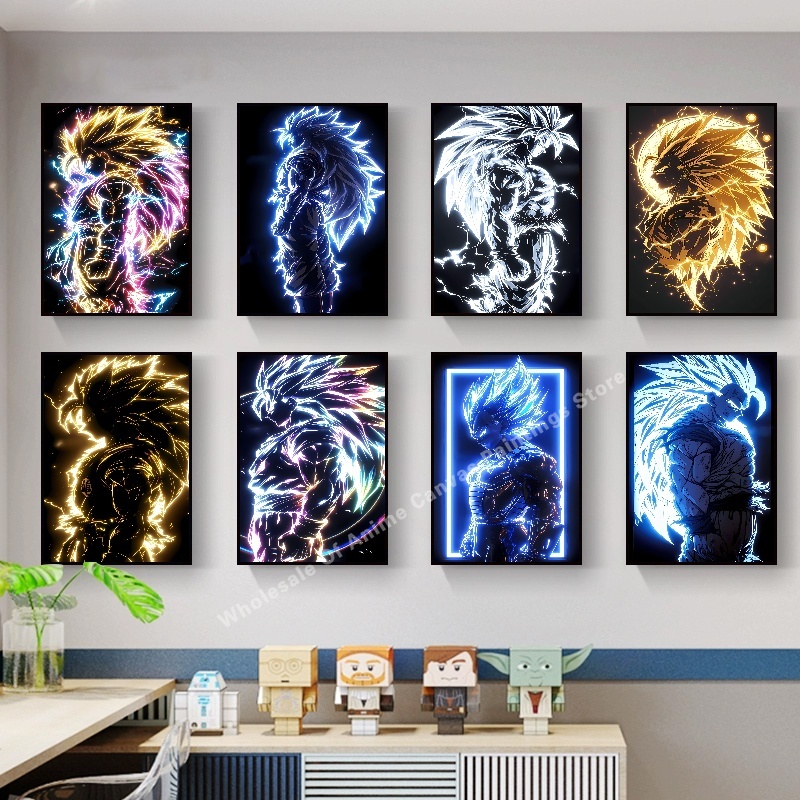 Lighting Effect Home Decor - Anime Dragon Ball Wukong Neonowy Efekt