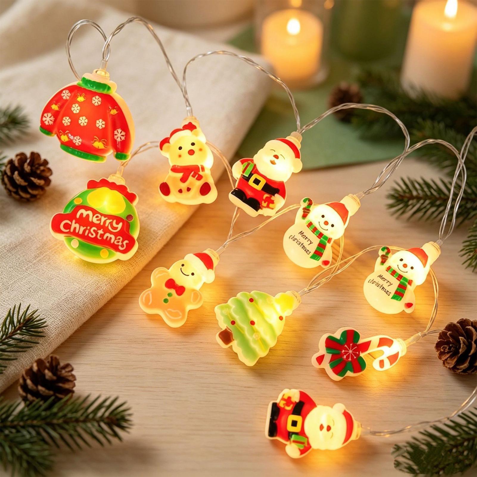 Lighting Tree Decor - Świąteczne lampki LED z motywem Świętego