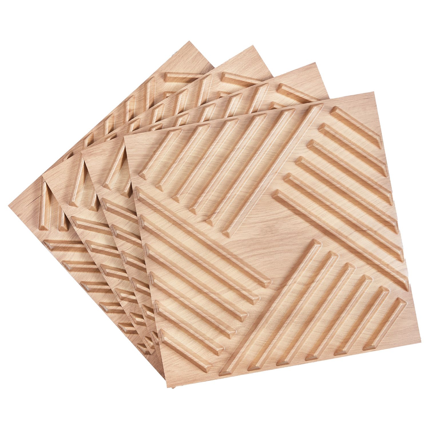 Decor Lighting Pack - Panele ścienne 3D, zestaw 12 sztuk,
