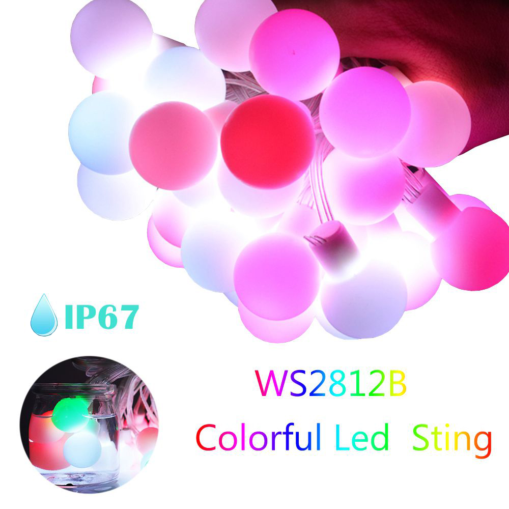 WS2812b LED okrągła kula łańcu – Lighting Decor And More recenzja i cena