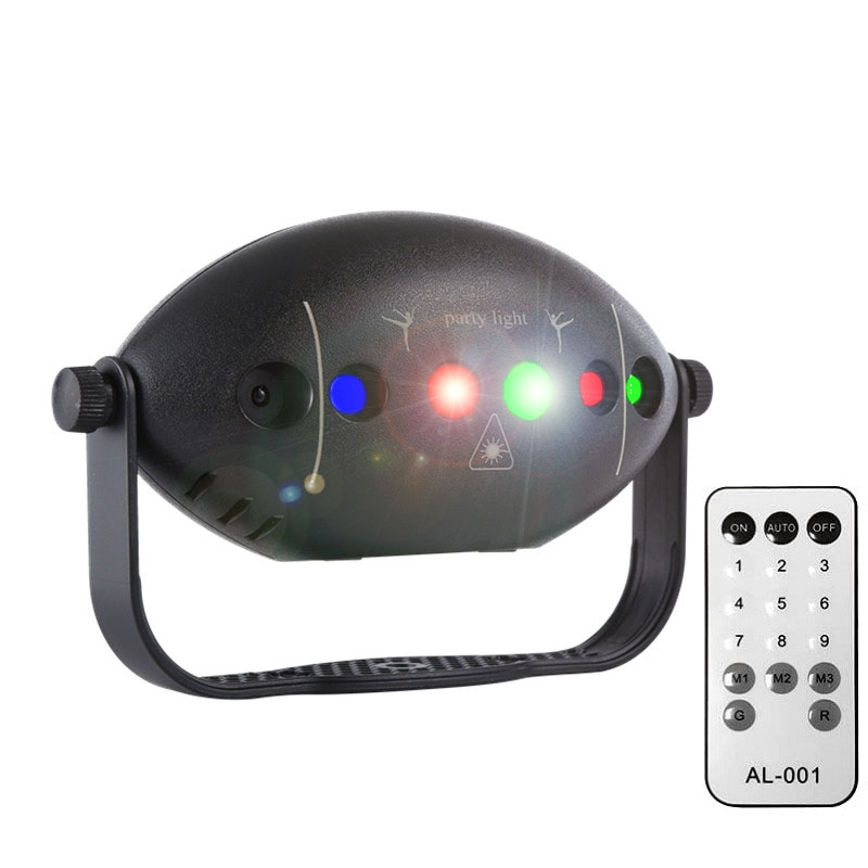RGB światła dyskotekowe scena  – Lighting Effect Home Decor recenzja i cena