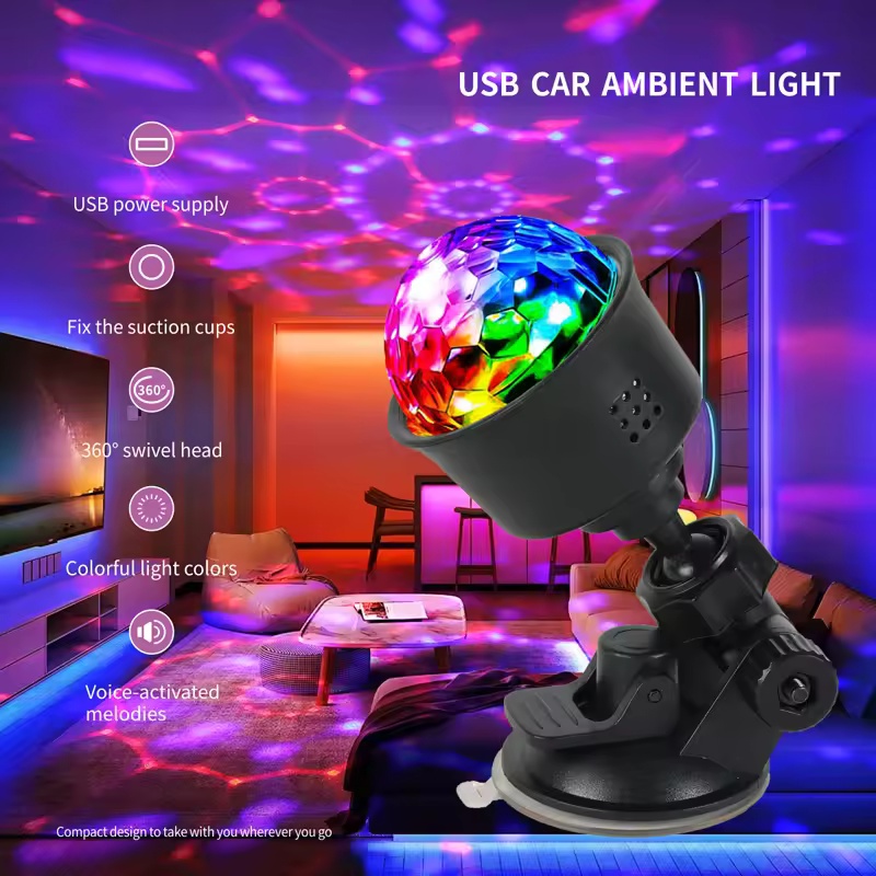 Kula dyskotekowa LED aktywowan – Lighting Effect Home Decor recenzja i cena