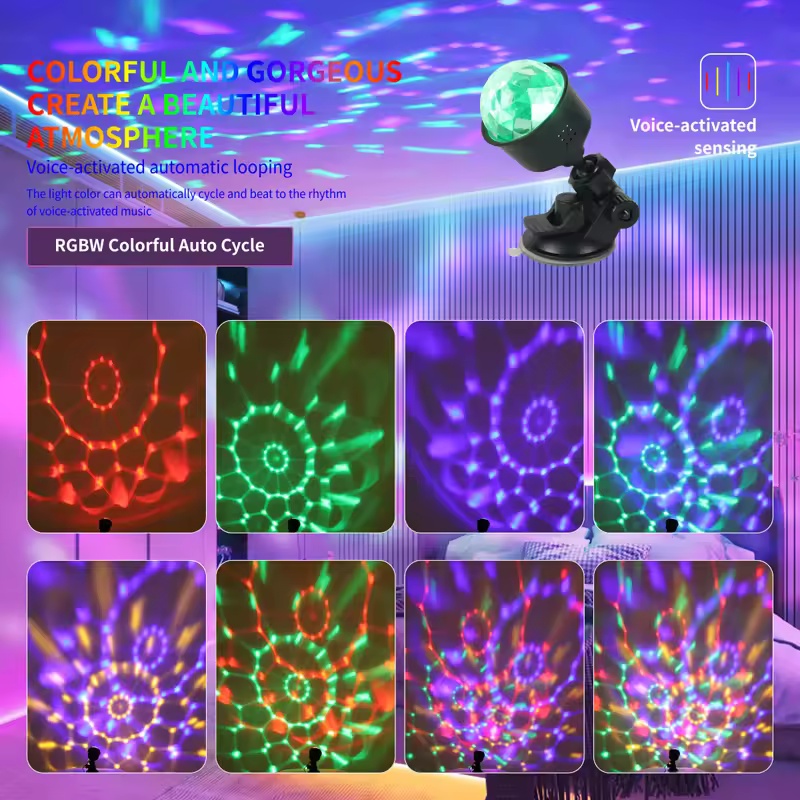 Kula dyskotekowa LED aktywowan – Lighting Effect Home Decor recenzja i cena
