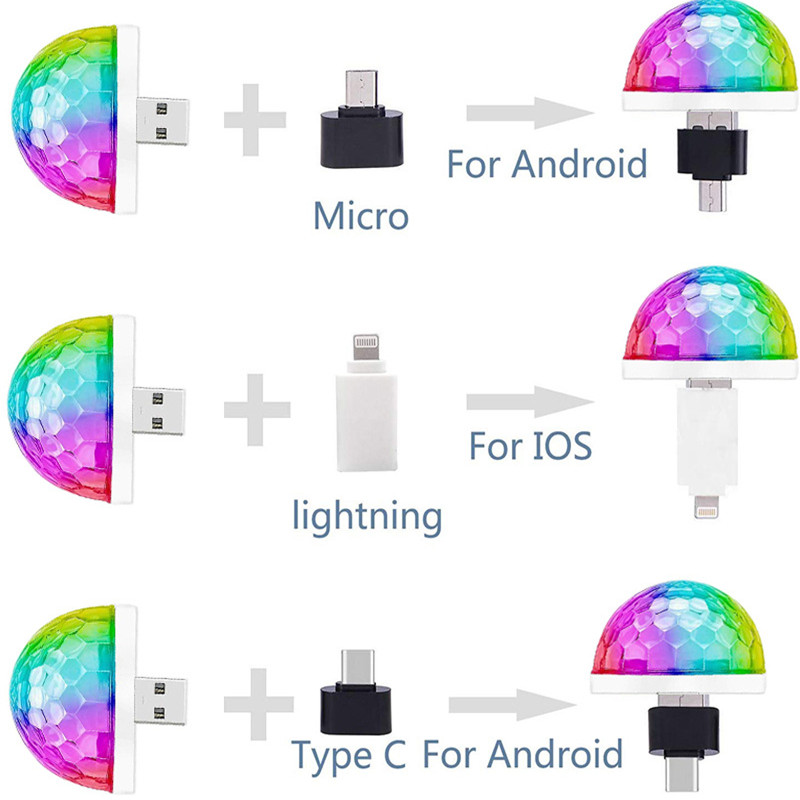 Mini lampki dyskotekowe USB LE – Lighting Effect Home Decor recenzja i cena