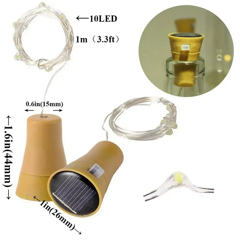 ABHU 20 szt. Solarnych Lampki  – Decor Lighting Cork recenzja i cena