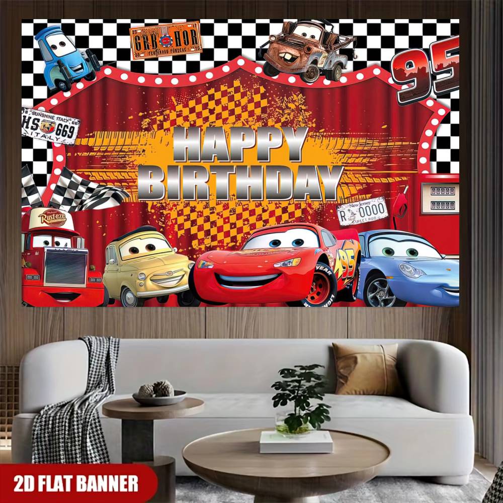 Dekoracje na przyjęcie z motyw – Lighting Mcqueen Decor recenzja i cena