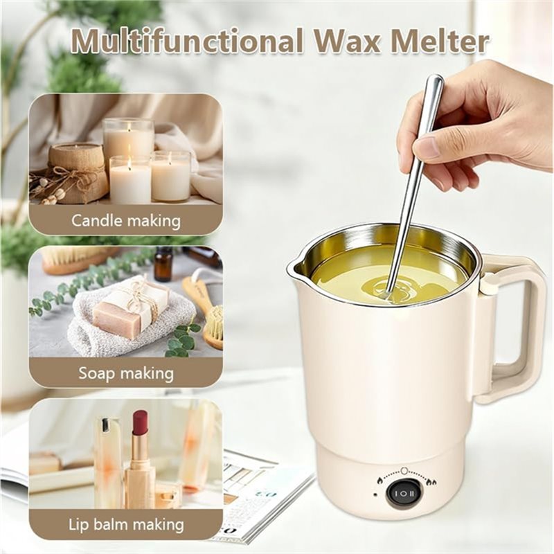 Zestaw elektrycznego topiarki  – Wax Melter Electric recenzja i cena