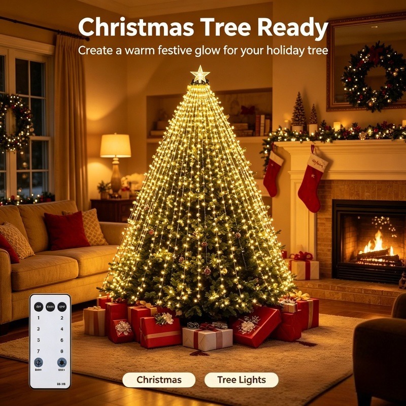 Lampki LED USB, wodoodporne la – Lighting Tree Decor recenzja i cena