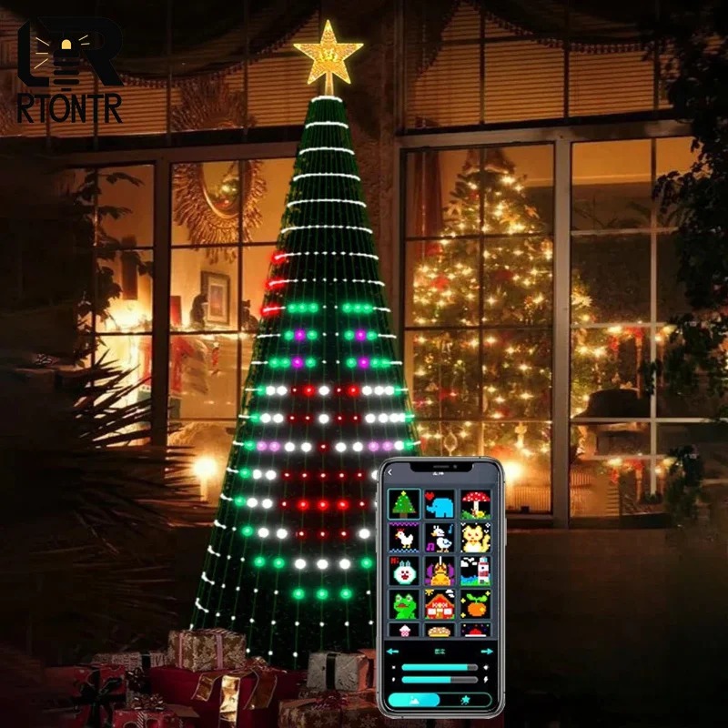 Świąteczne lampki choinkowe w  – Lighting Tree Decor recenzja i cena