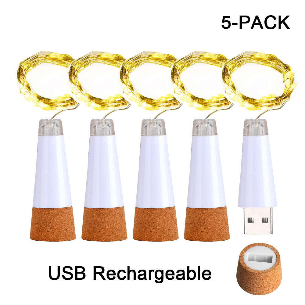 2m 20 LED Cork Bottle Fairy Li – Decor Lighting Cork recenzja i cena