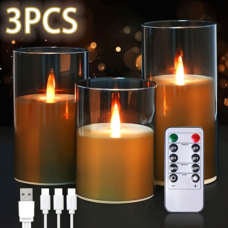 Zestaw 3 ładowalnych sztucznyc – Decor Lighting Pack recenzja i cena