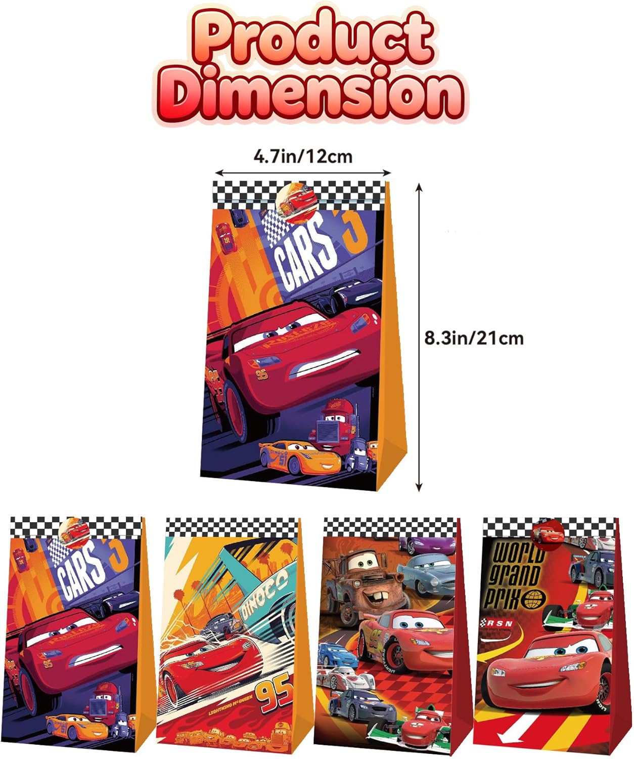 Urocze torebki na prezenty z m – Lighting Mcqueen Decor recenzja i cena