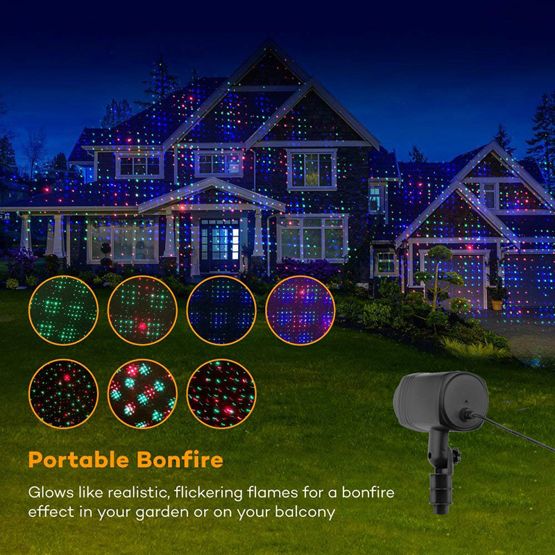 20 wzorów projekcji świetlnych – Lighting Effect Home Decor recenzja i cena