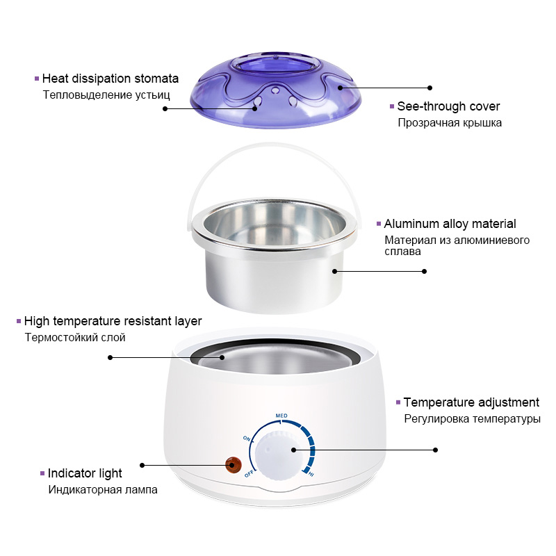 200/500ML elektryczny podgrzew – Wax Melter Electric recenzja i cena