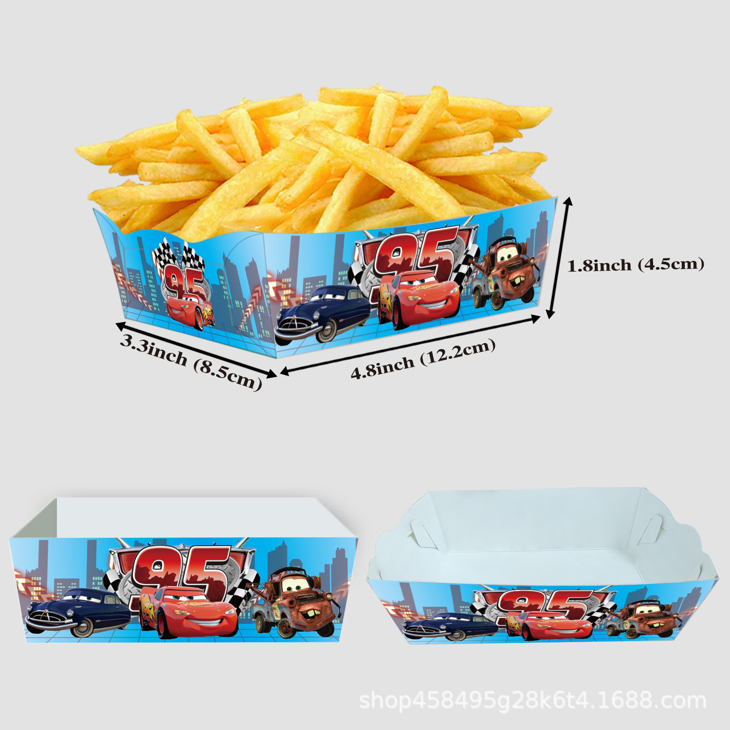 24 szt./zestaw Samochody Papie – Lighting Mcqueen Decor recenzja i cena